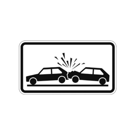 Unfallgefahr Schild Nr. 1006-31 - 750 x 412 mm - Flachform 2 mm - RA2